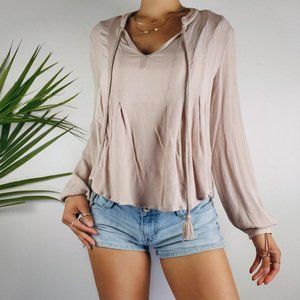 Vintage 70s Boho Style Shirt - Size: Medium / Floreat by Anthropologie